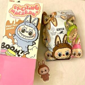 Pop Mart Labubu Exciting Macaron V1 - Toffee
